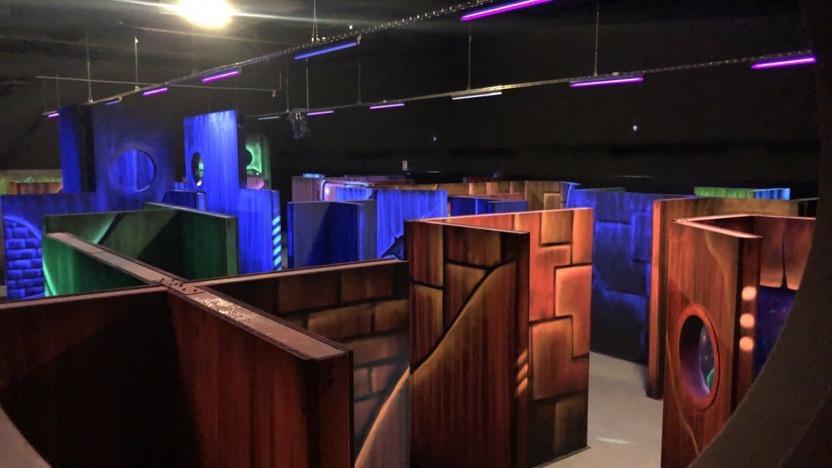 air de jeu de laser game